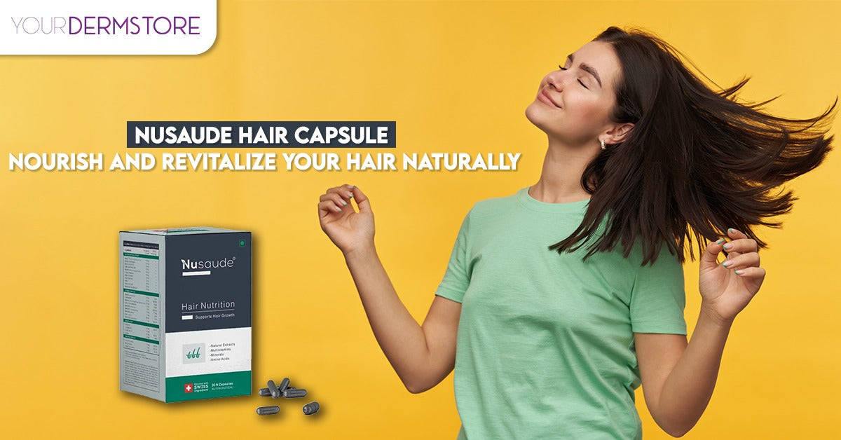 Nusaude Hair Capsule Nourish and Revitalize Your Hair Naturally