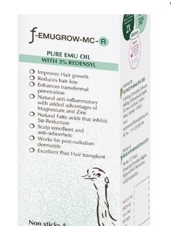 F-Emugrow-MC-R Pure Emu Oil With 3% Redensyl