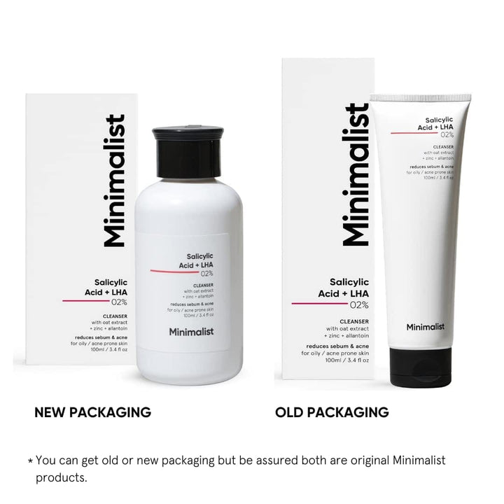Minimalist Salicylic + LHA 02% Face Cleanser