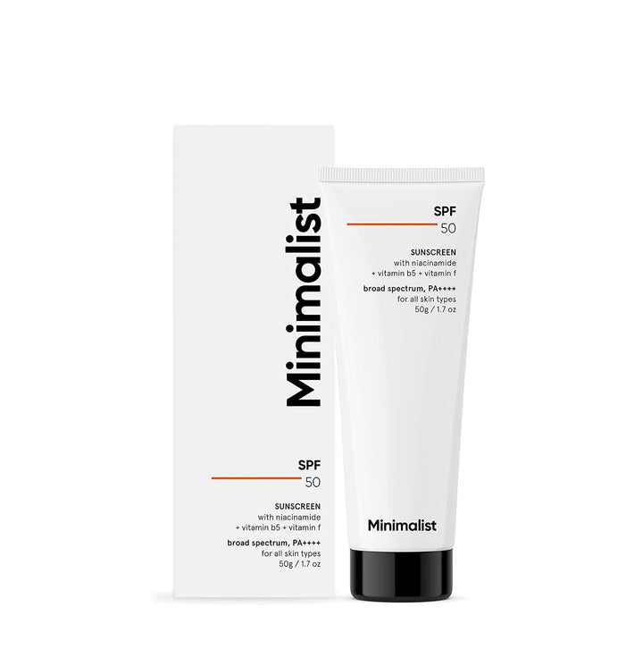 Minimalist SPF 50 Sunscreen