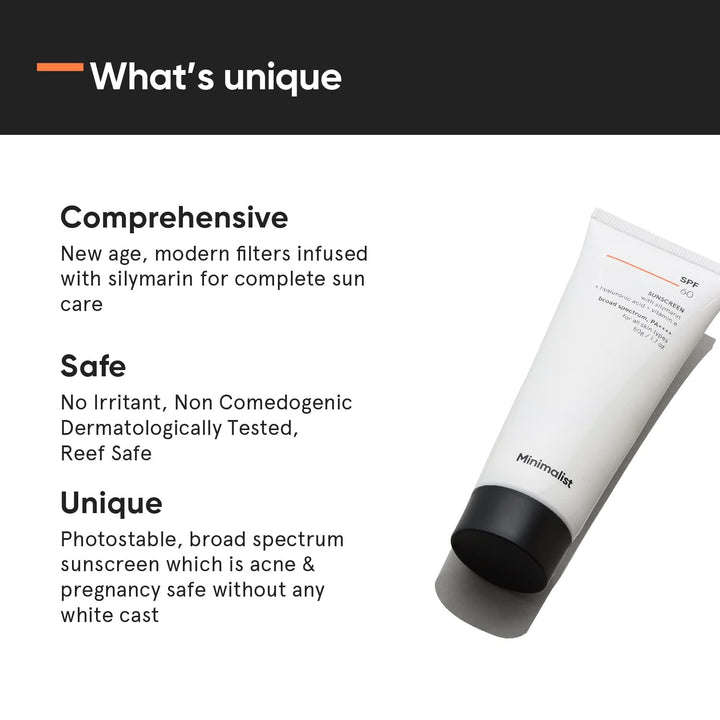 Minimalist SPF 60 Sunscreen