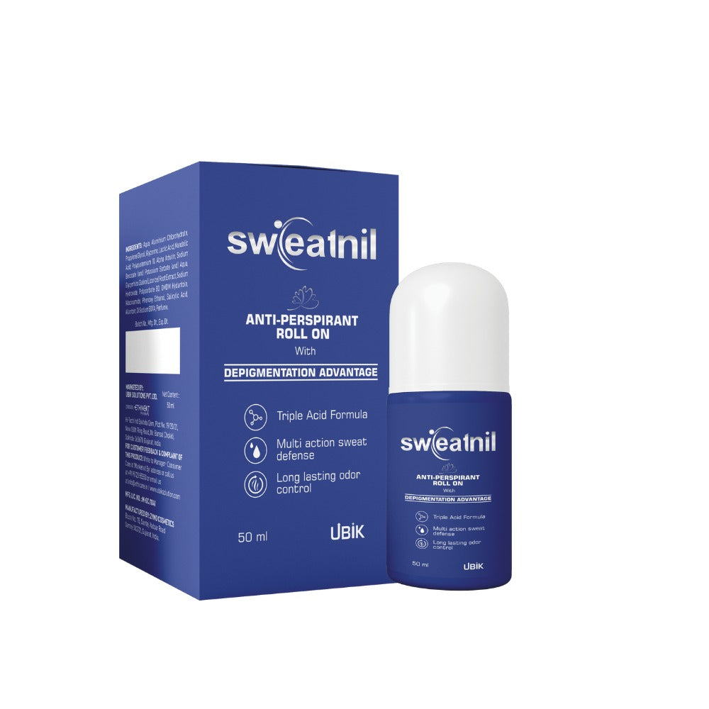 Sweatnil Roll On – Sweat Odour Control Gel – yourdermstore