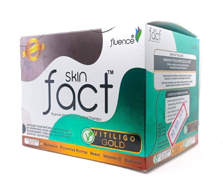 Skin fact Fluence Advanced Cyclical Therapy VITILIGO GOLD