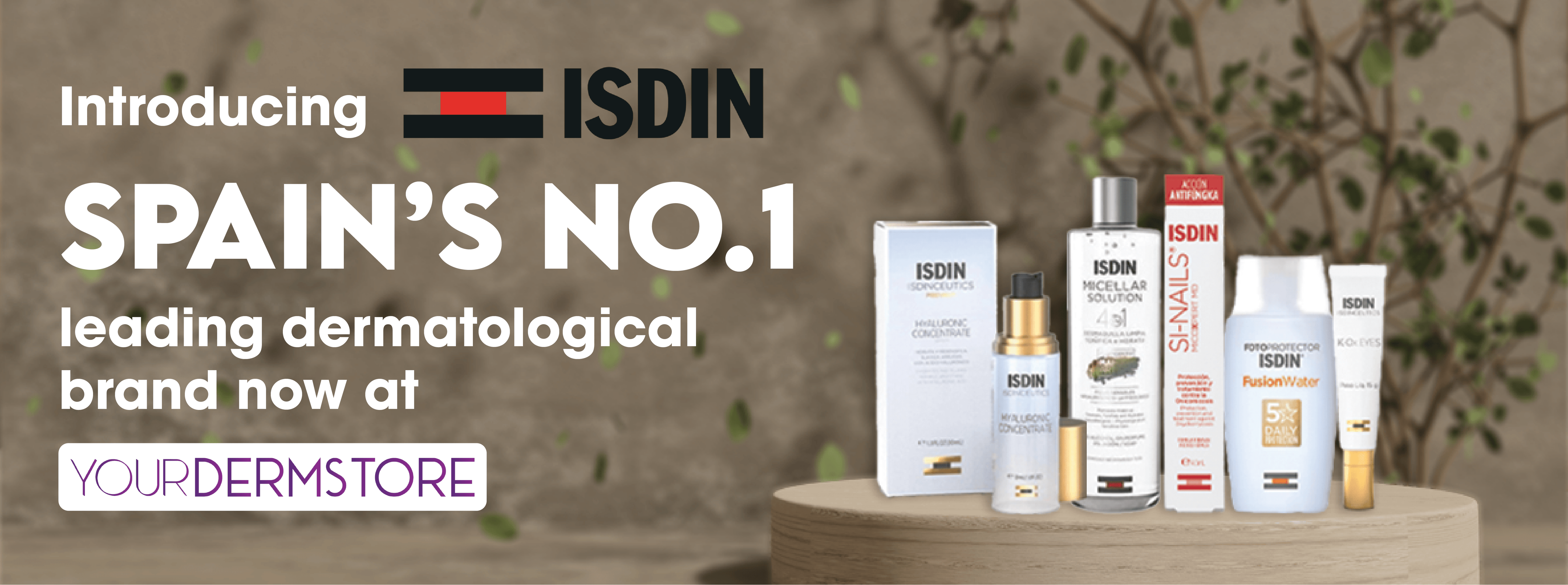 "Experience the science of skincare excellence with ISDIN's innovative dermatological solutions."
