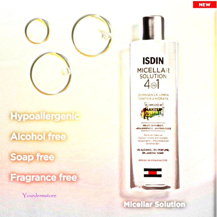 ISDIN Micellar Solution Hydrating Facial Cleansing