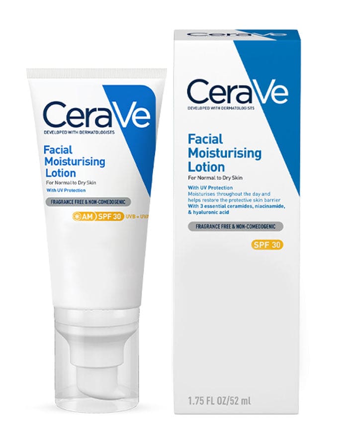 CeraVe AM Daily Facial Moisturiser with SPF 30