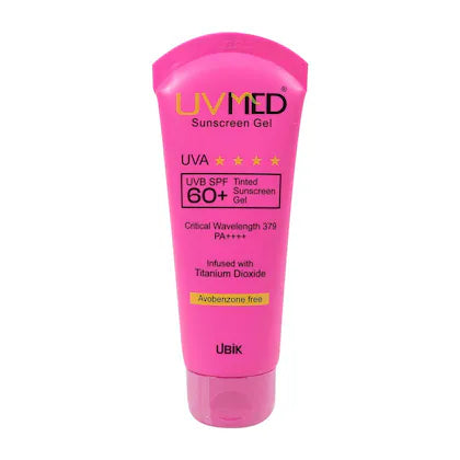 UVMed Tinted Sunscreen Gel SPF 60