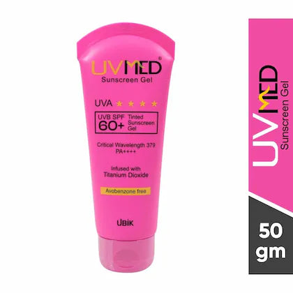 UVMed Tinted Sunscreen Gel SPF 60