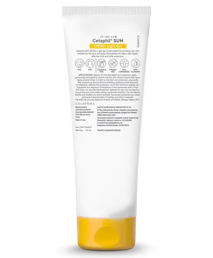 Cetaphil Sun Spf 50+ light Gel
