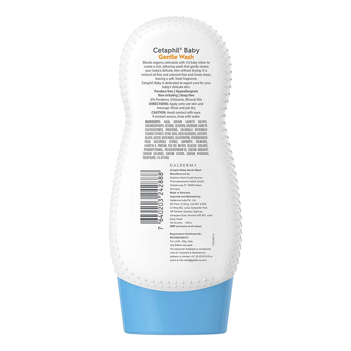 Cetaphil Baby Gentle Wash With Organic Calendula