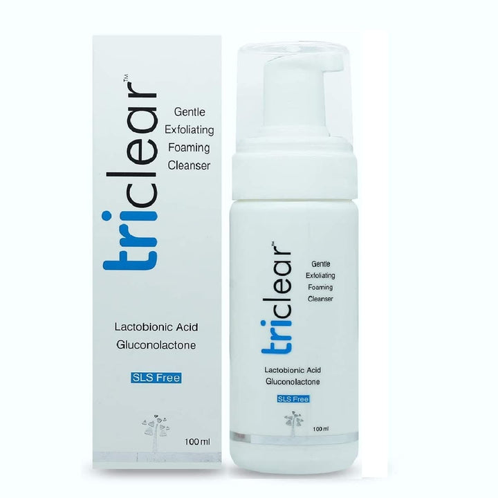Triclear Gentle Exfoliating Foaming Cleanser