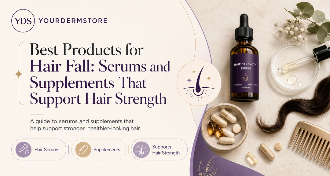 Best Products for Hair Fall: Serums and Supplements That Support Hair Strength