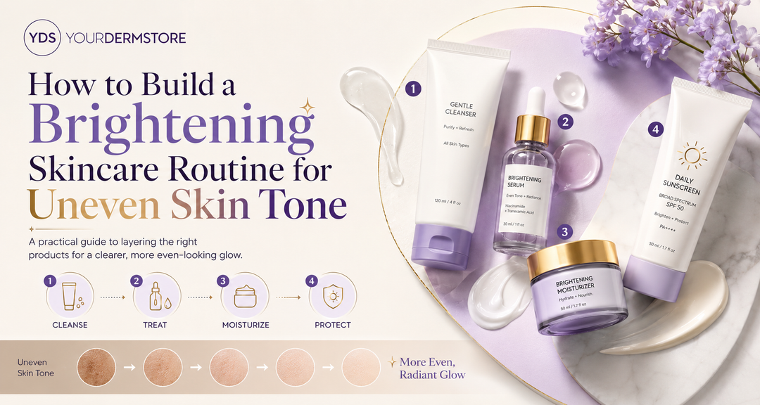 How to Build a Brightening Skincare Routine for Uneven Skin Tone