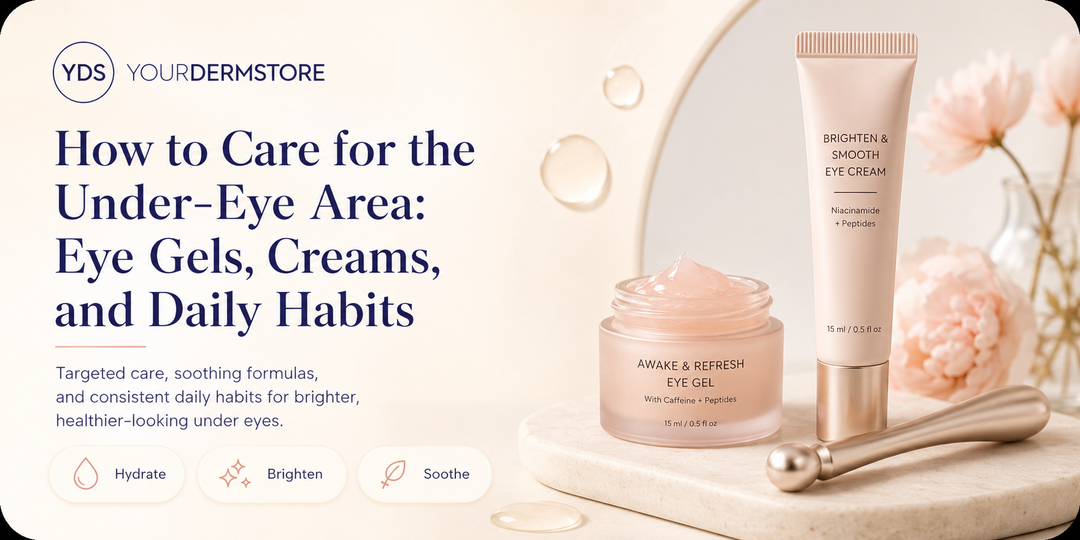 How to Care for the Under-Eye Area: Eye Gels, Creams, and Daily Habits