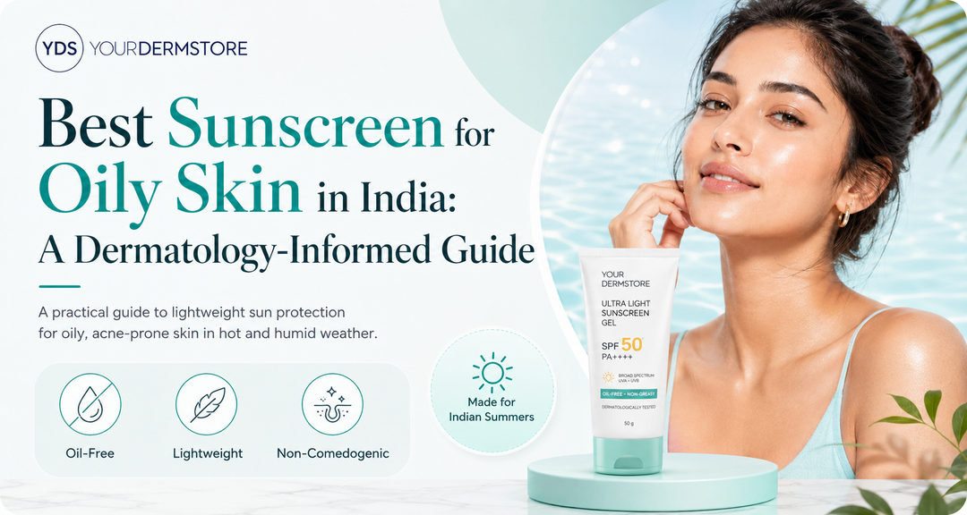 Best Sunscreen for Oily Skin in India: A Dermatology-Informed Guide