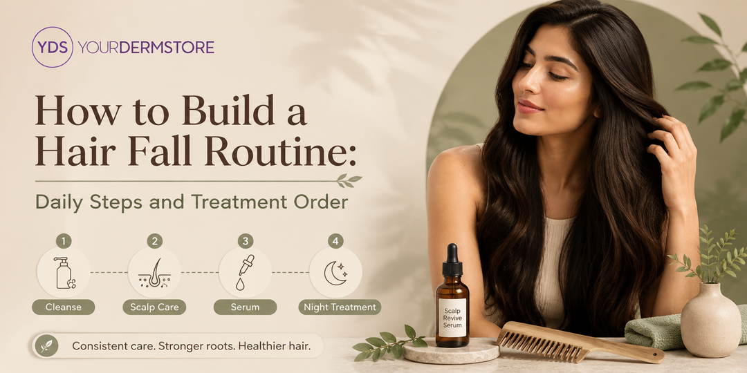 How to Build a Hair Fall Routine: Daily Steps and Treatment Order