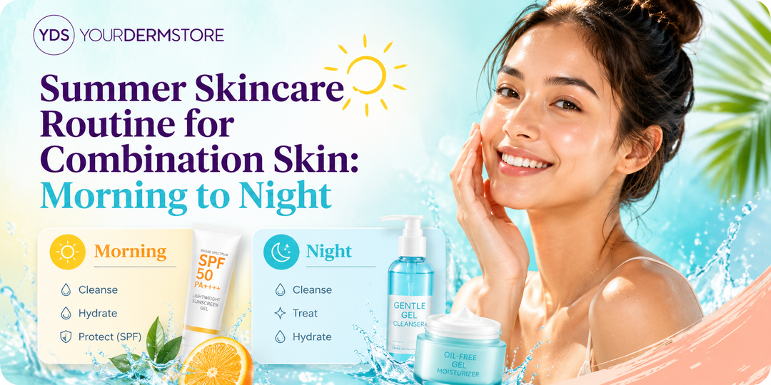 Summer Skincare Routine for Combination Skin: Morning to Night
