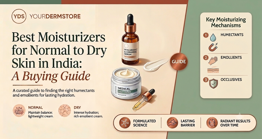Best Moisturizers for Normal to Dry Skin in India: A Buying Guide