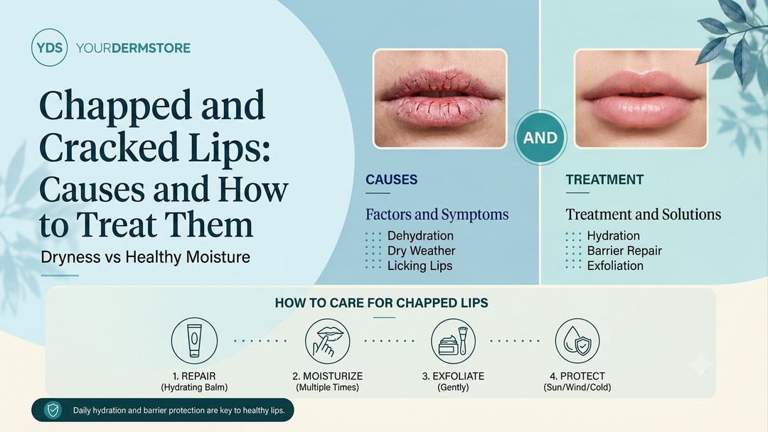 Chapped and Cracked Lips: Causes and How to Treat Them