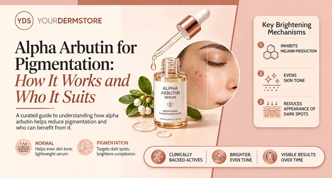 Alpha arbutin serum for dark spots and pigmentation