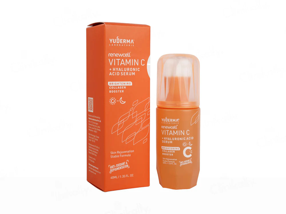 YUDERMA Renewcell Vitamin C + Hyaluronic Acid Serum