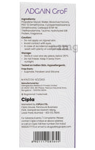 Cipla Adgain Grof Cellglow Liquid
