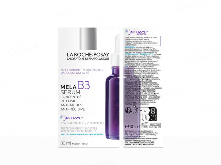 La Roche-Posay Mela B3 Serum Intensive Anti-Dark Spots Concentrate Anti- Recurrence
