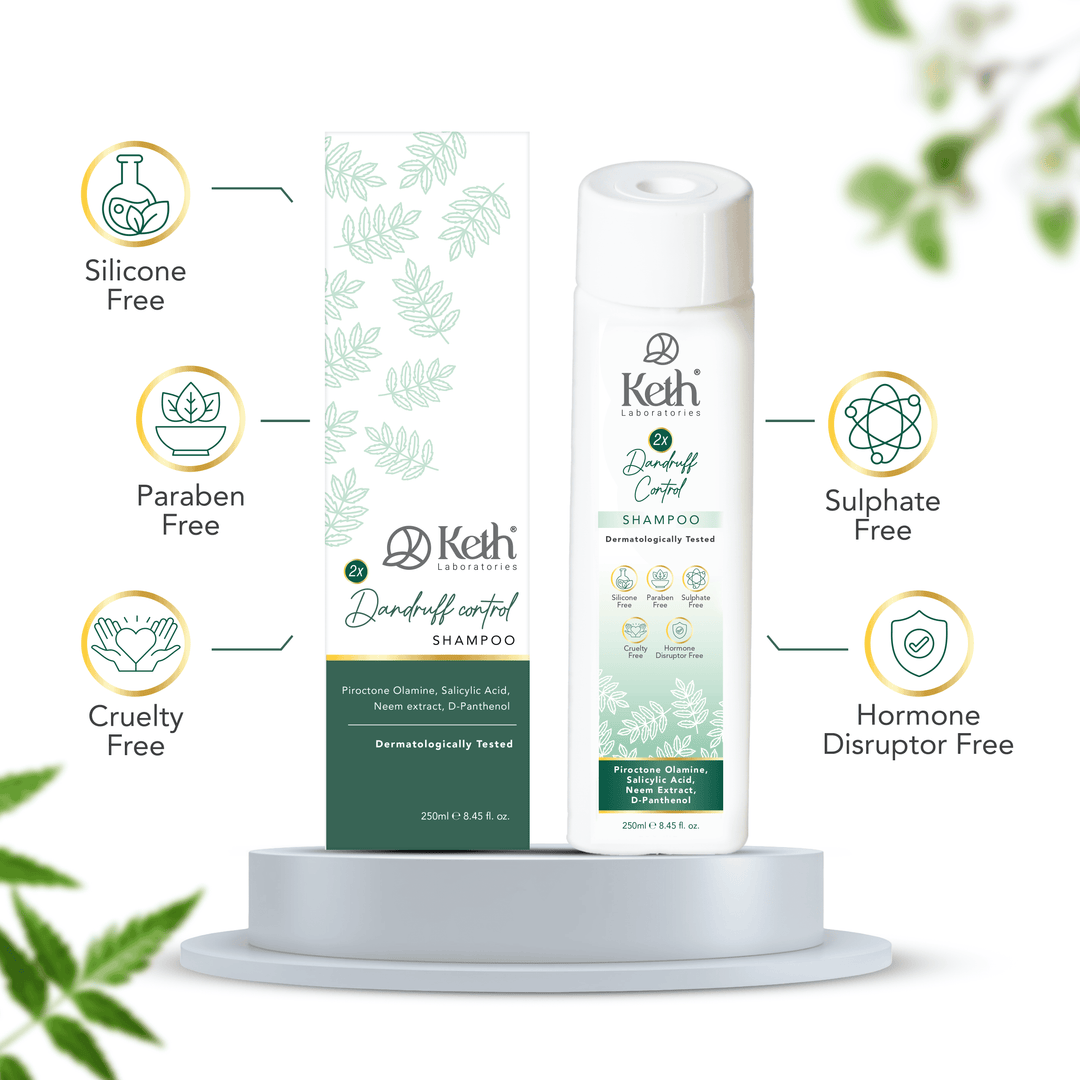 Keth Anti Dandruff Shampoo Sulphate And Paraben Free