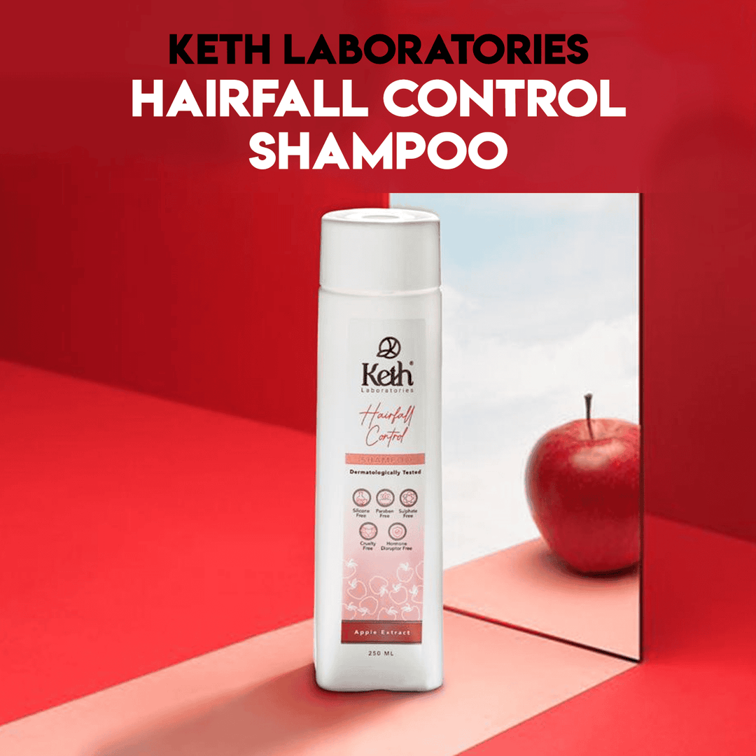 Keth Sulphate and Paraben Free Anti Hair Fall Control Shampoo For Men & Women