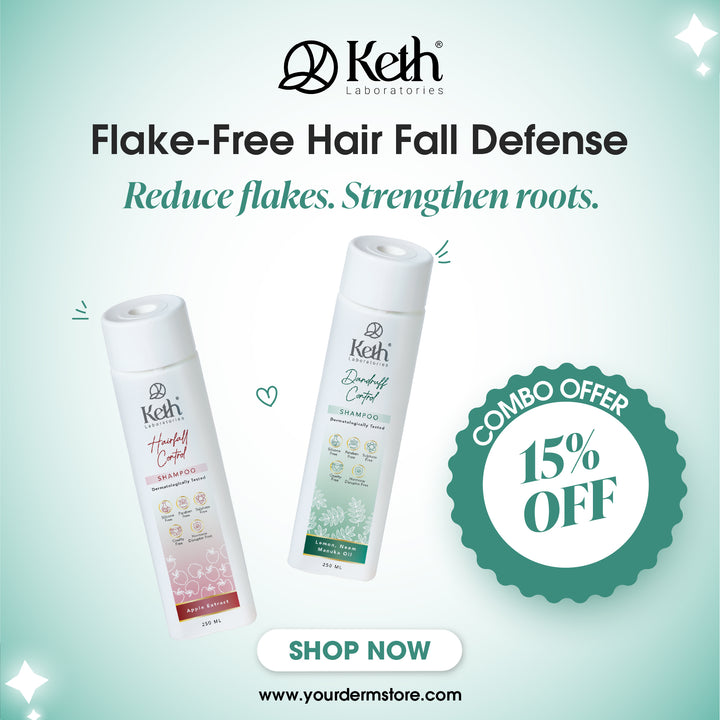 Keth Flake-Free Hair Fall Defense Duo