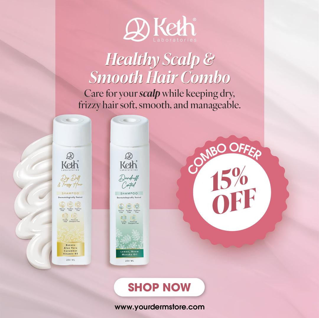 Keth Healthy Scalp and Smooth Hair Combo