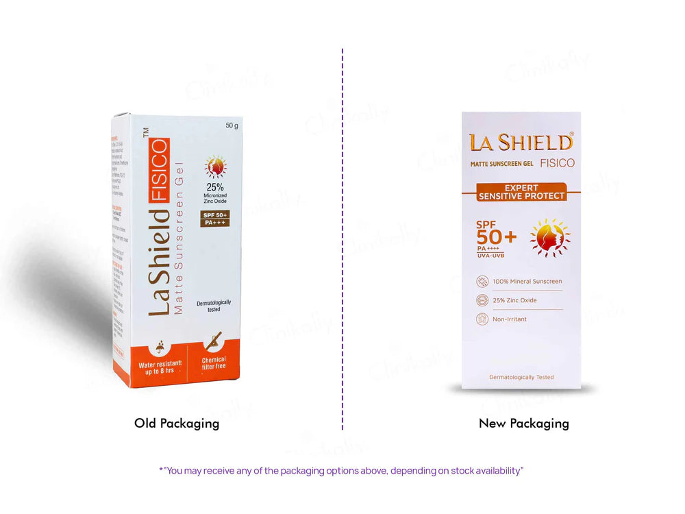 La Shield FISICO Matte Sunscreen Gel Spf 50+