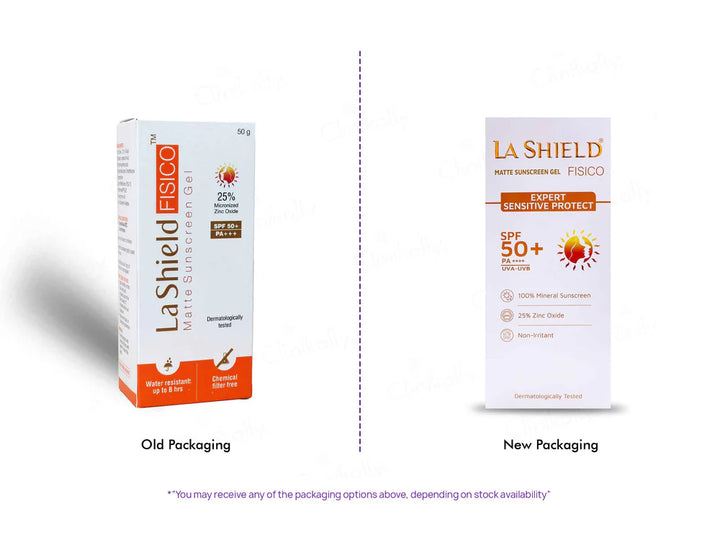 La Shield FISICO Matte Sunscreen Gel Spf 50+