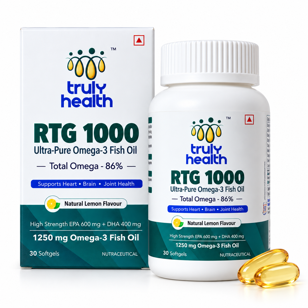 Truly Health RTG-1000 Ultra-Pure Omega-3 Fish Oil