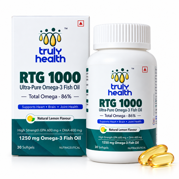 Truly Health RTG-1000 Ultra-Pure Omega-3 Fish Oil