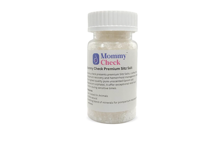MommyCheck Postpartum Bath Salt with Epsom Salt for After Delivery Recovery. 100g