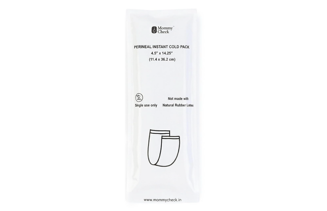 Mommy Check Instant Perineal Cold Pack for Postpartum Recovery & Episiotomy Pain Relief