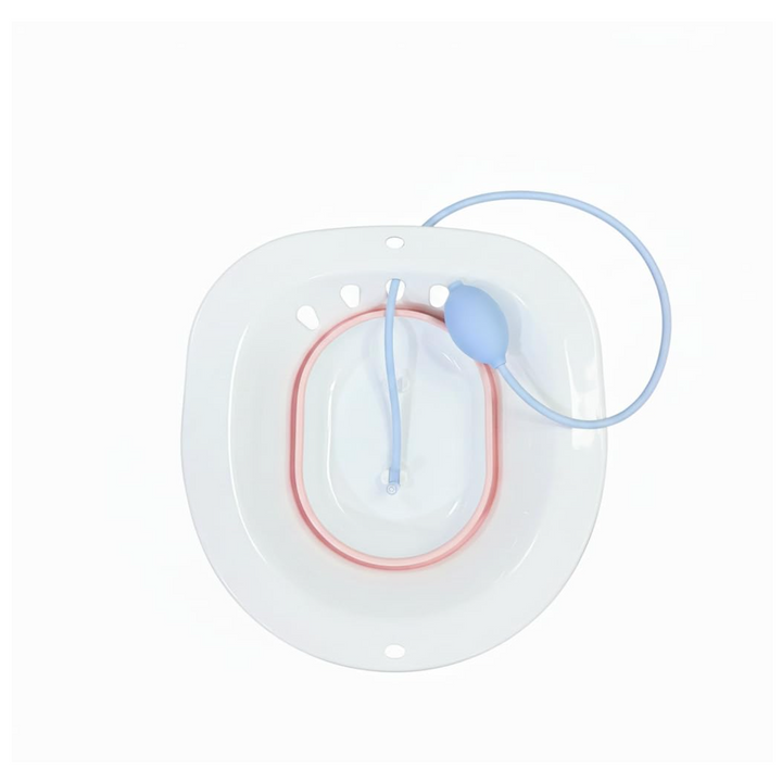 Mommy Check Postpartum Sitz Bath for Perineal Care, Hemorrhoid Relief & After Delivery Recovery