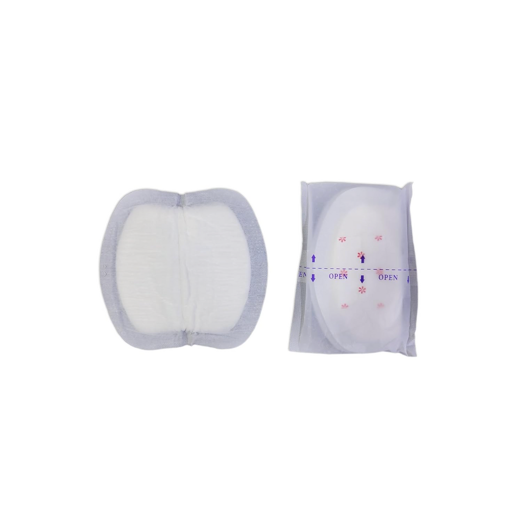 Mommy Check Disposable Breast Pads for Breastfeeding & Leak Protection | 360° Leakage Protection, Soft Top-Sheet (Pack of 10)