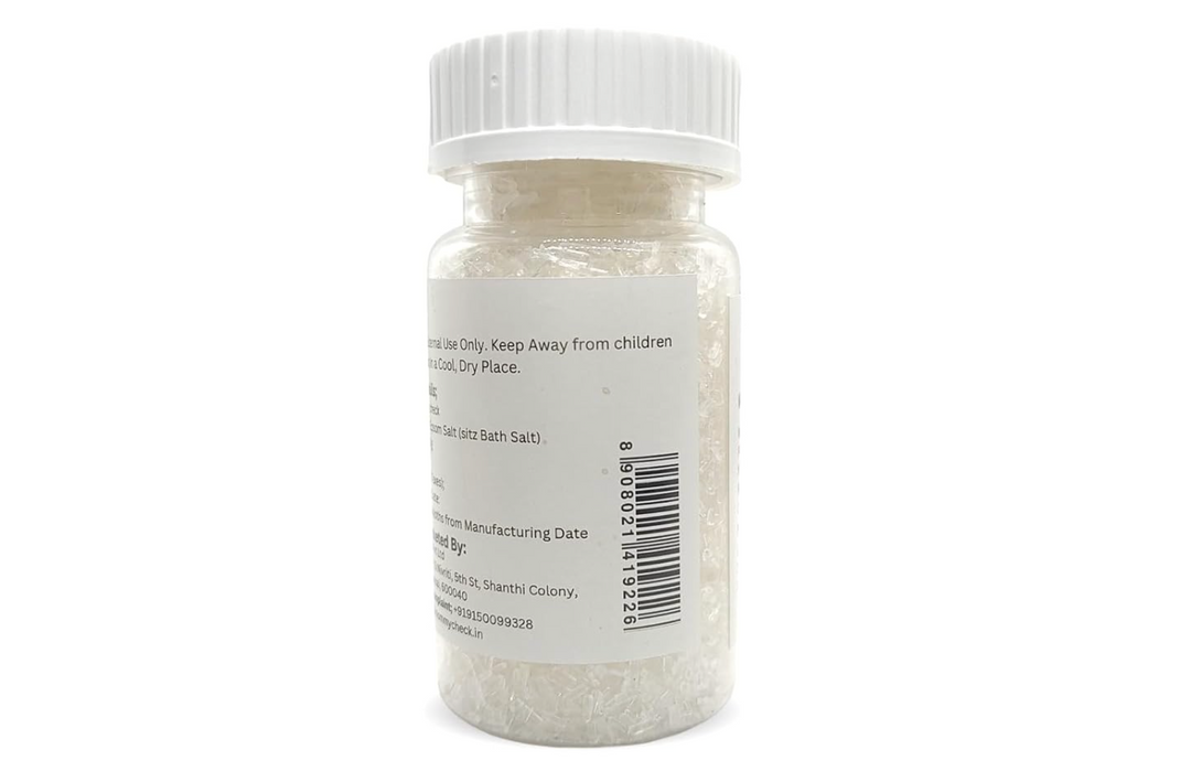 MommyCheck Postpartum Bath Salt with Epsom Salt for After Delivery Recovery. 100g