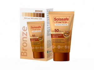 Solasafe tinted sunscreen SPF50 PA+++ Bronze