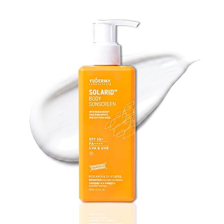 Yuderma Solarid Body Sunscreen SPF 50+ PA++++ with Radianskin