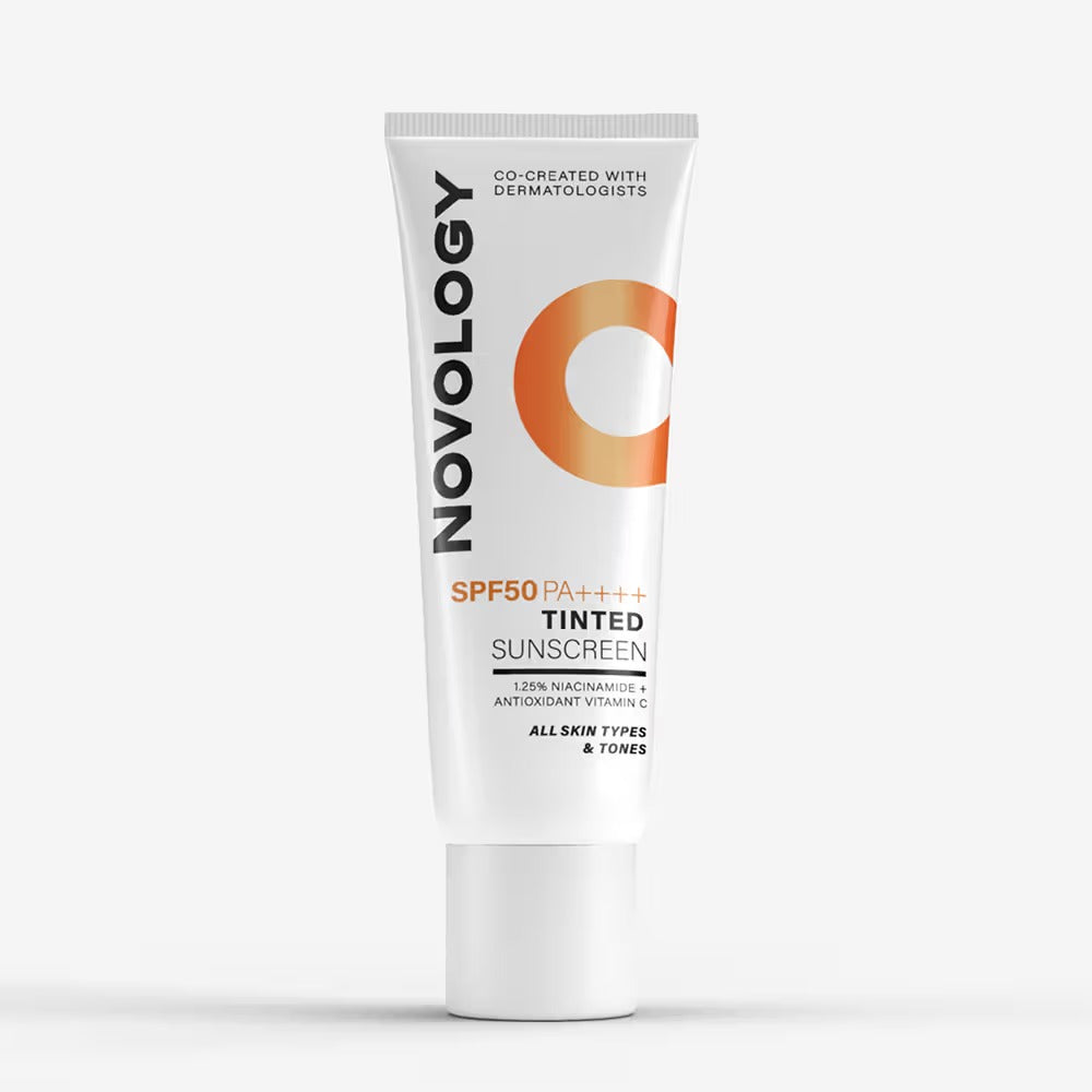 Novology Spf 50 Tinted Sunscreen
