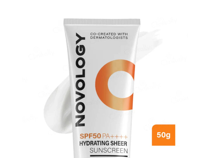Novology SPF50 Hydrating Sheer Sunscreen