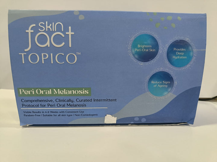 Skin fact Topico Peri Oral Melanosis