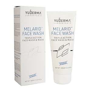 Yuderma Melarid Triple Action Face Wash And Mask 100 ml
