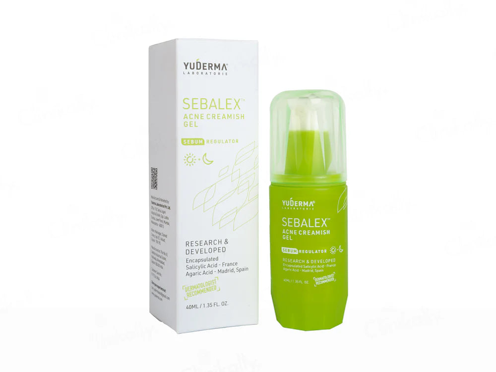 YUDERMA Sebalex Acne Creamish Sebum Regulator Gel