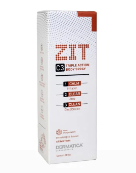 Dermatica Zit C-3 Triple Action Body Spray