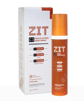 Dermatica Zit C-3 Triple Action Body Spray