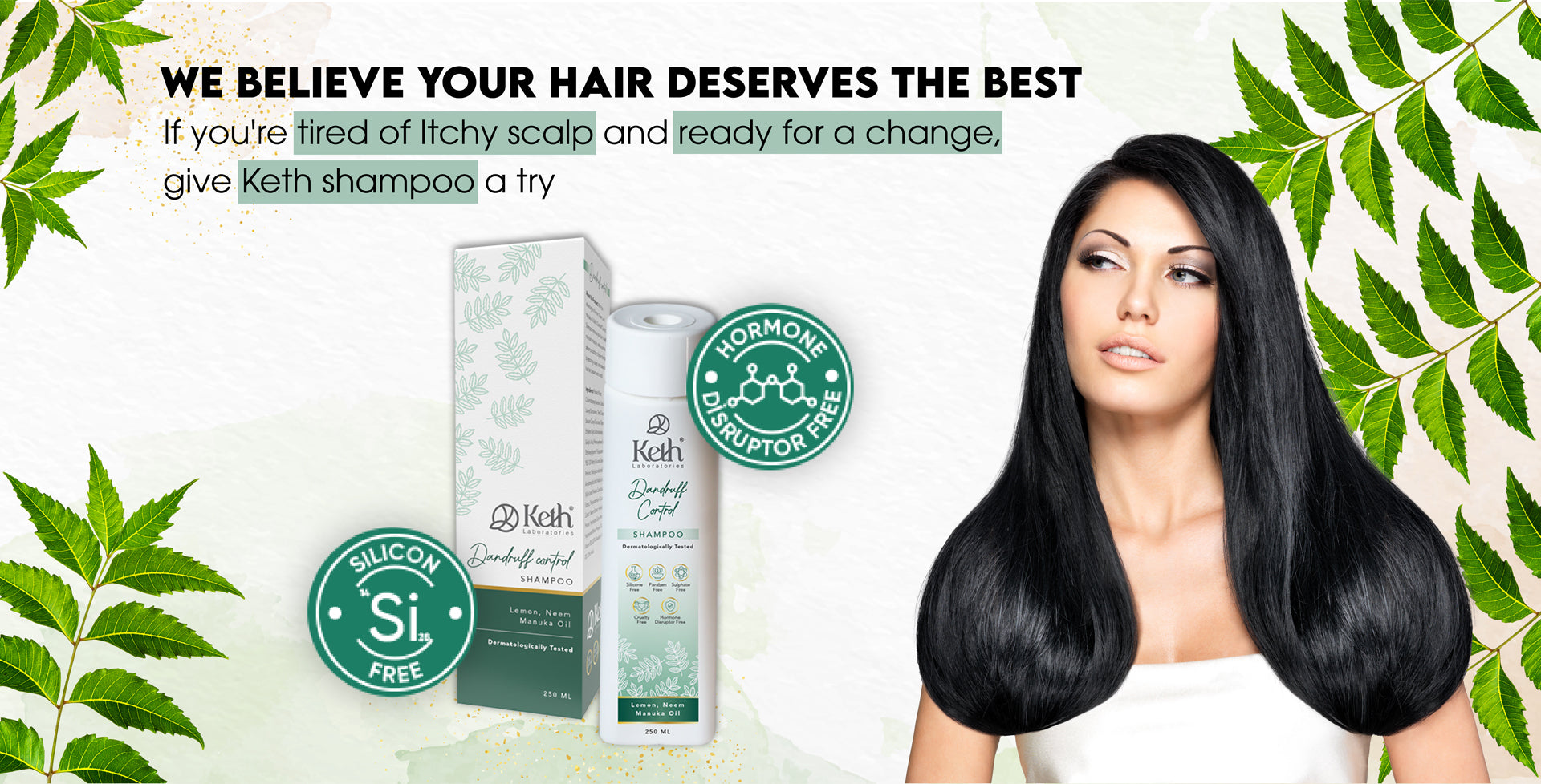 Keth Anti Dandruff Shampoo Sulphate And Paraben Free – yourdermstore